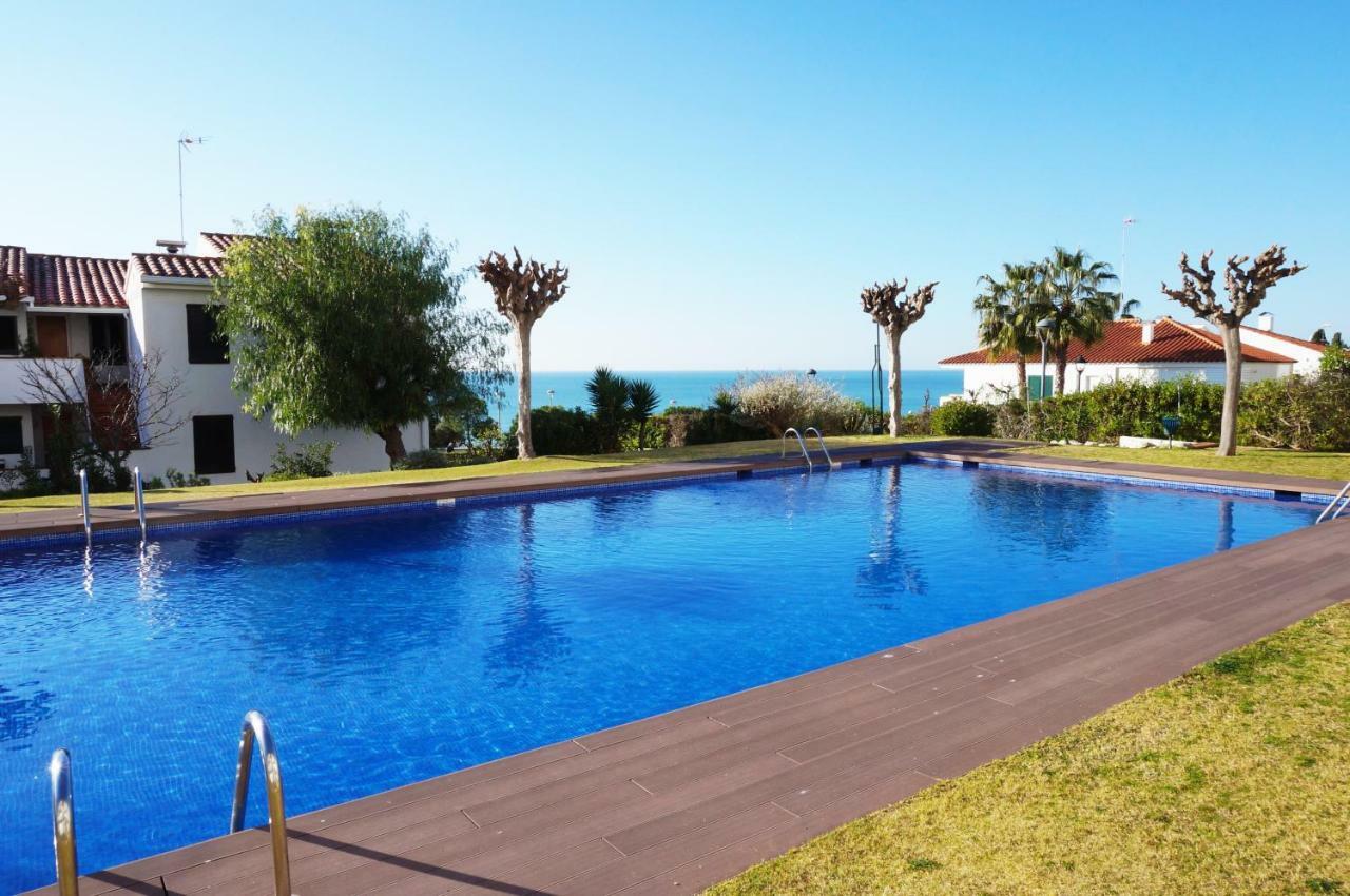 Cala Balmins Sea View Apartment Sitges Exterior photo