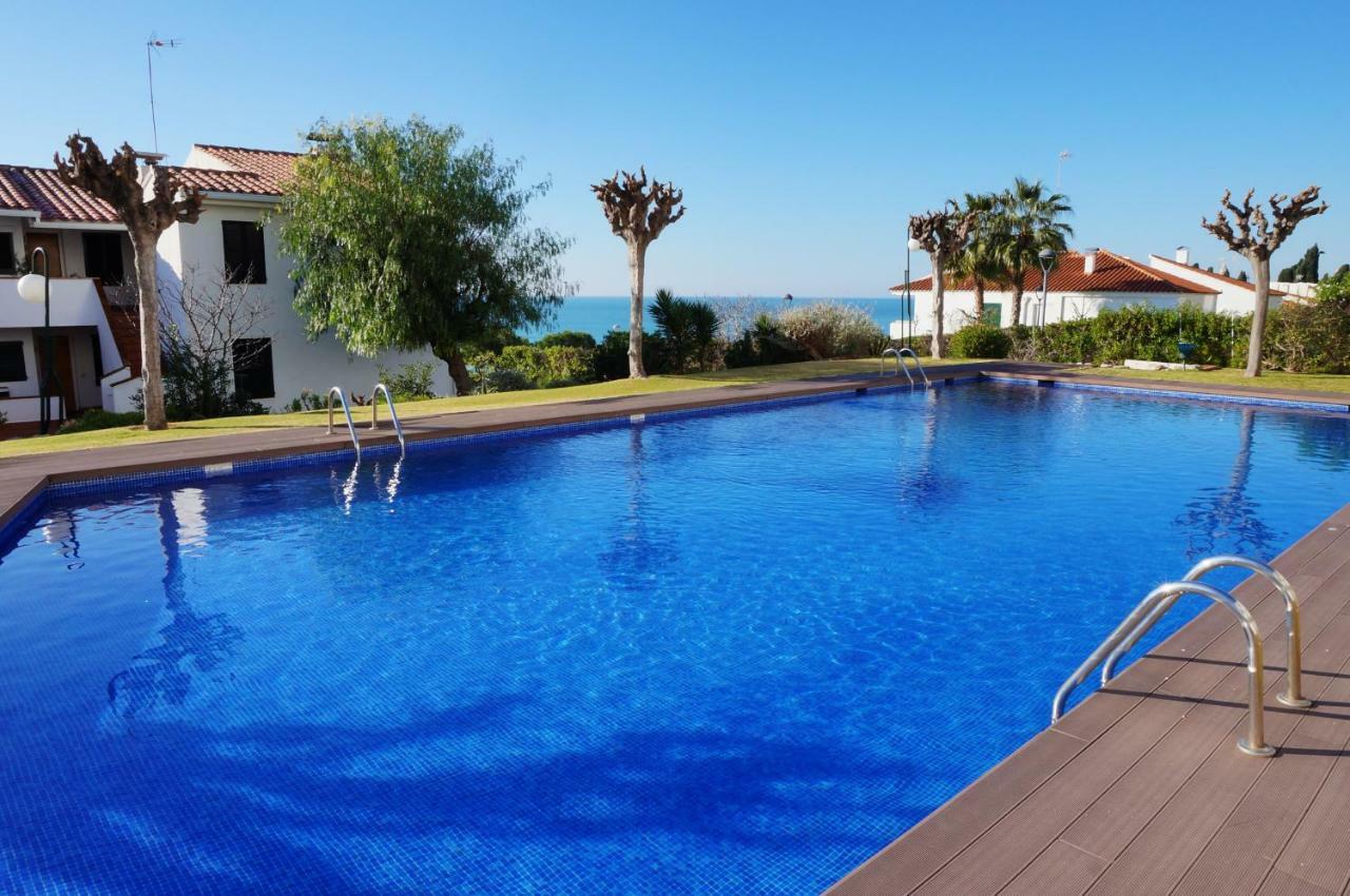 Cala Balmins Sea View Apartment Sitges Exterior photo