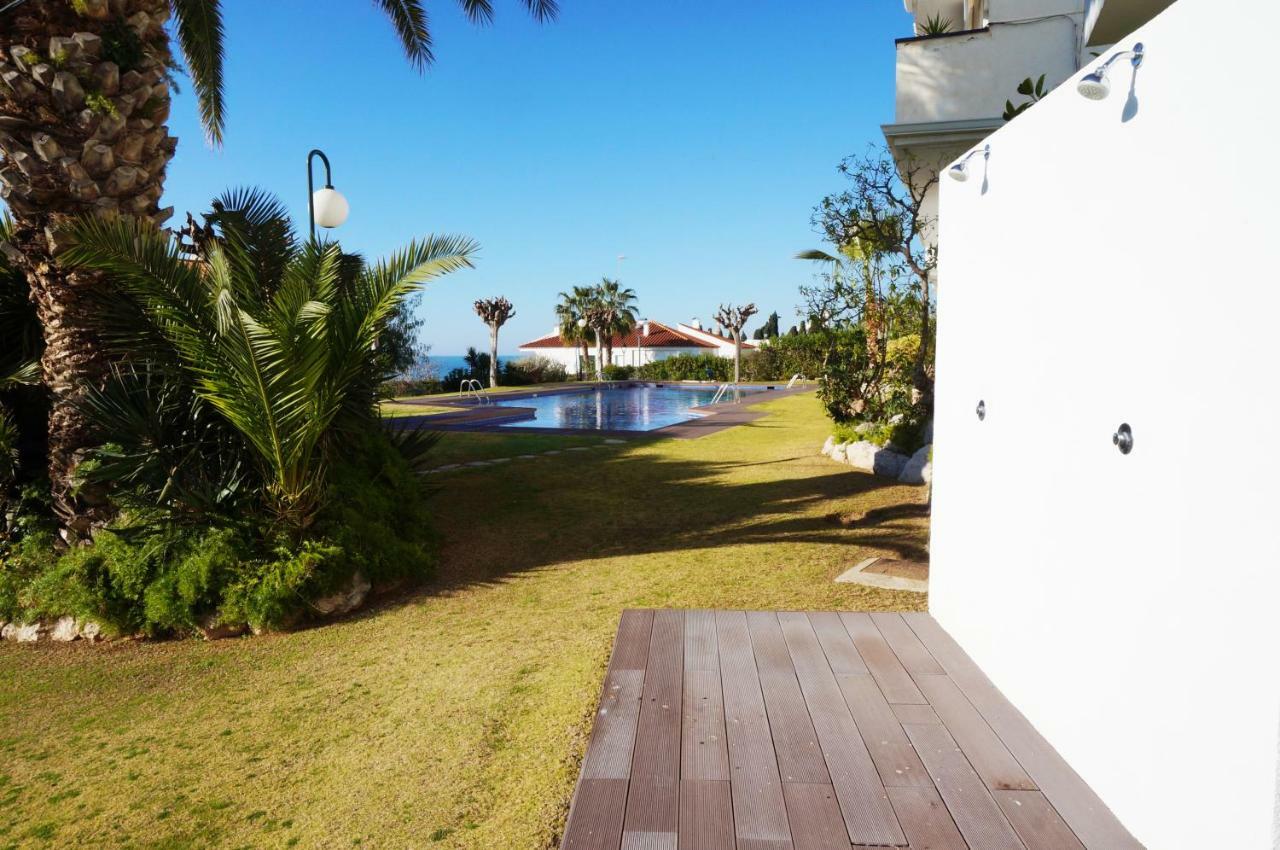Cala Balmins Sea View Apartment Sitges Exterior photo